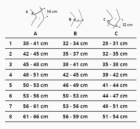 Sizing guide